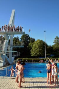 Badezentrum 10m Sprungturm 3