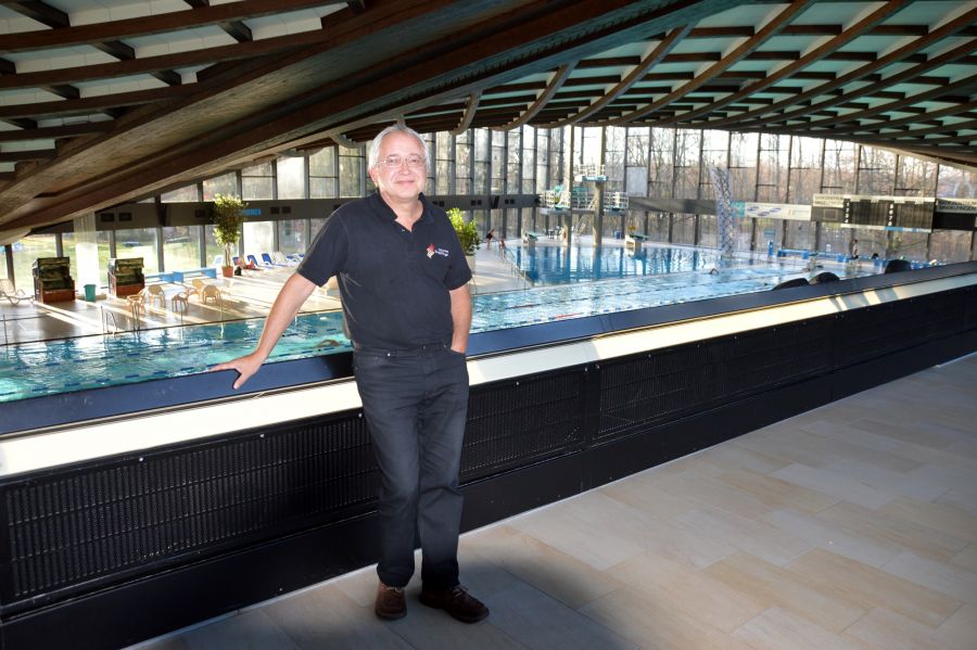 Mehr über den Artikel erfahren Rückblicke | Peter Messer begleitete das Badezentrum seit der Eröffnung als Lehrling bis zu seiner Tätigkeit als Betriebsleiter